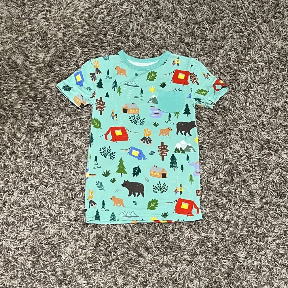Little Sleepies T Shirt 🐻🏕️